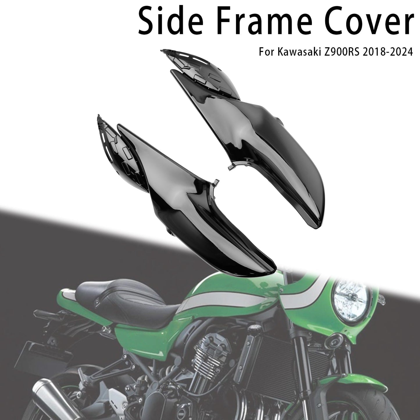 2018-2024 Kawasaki Z900RS Side Frame Panel Protector Fairings Cover