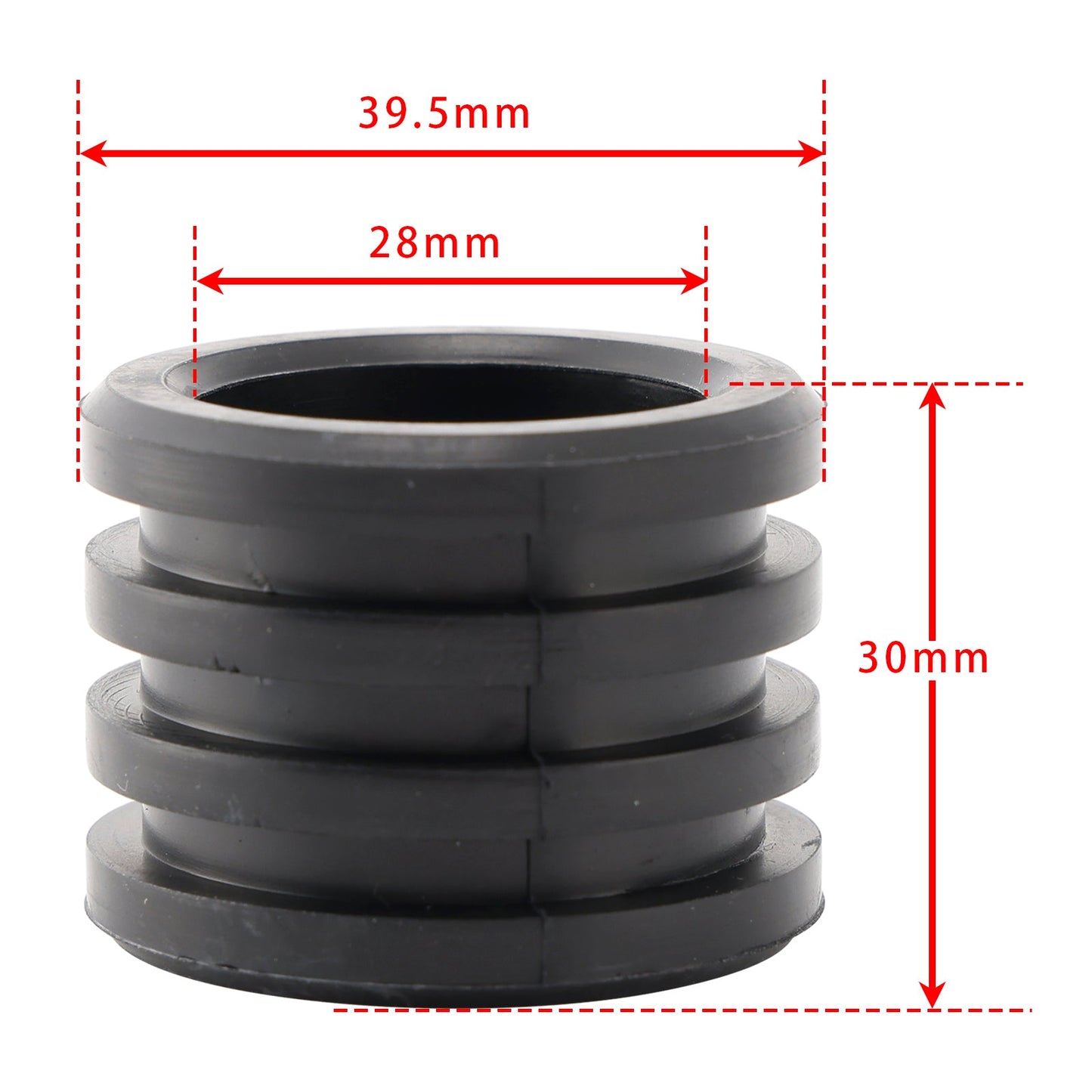 1984-2007 Honda CR250R New Exhaust Gasket Connecting Rubber 18365KA4730
