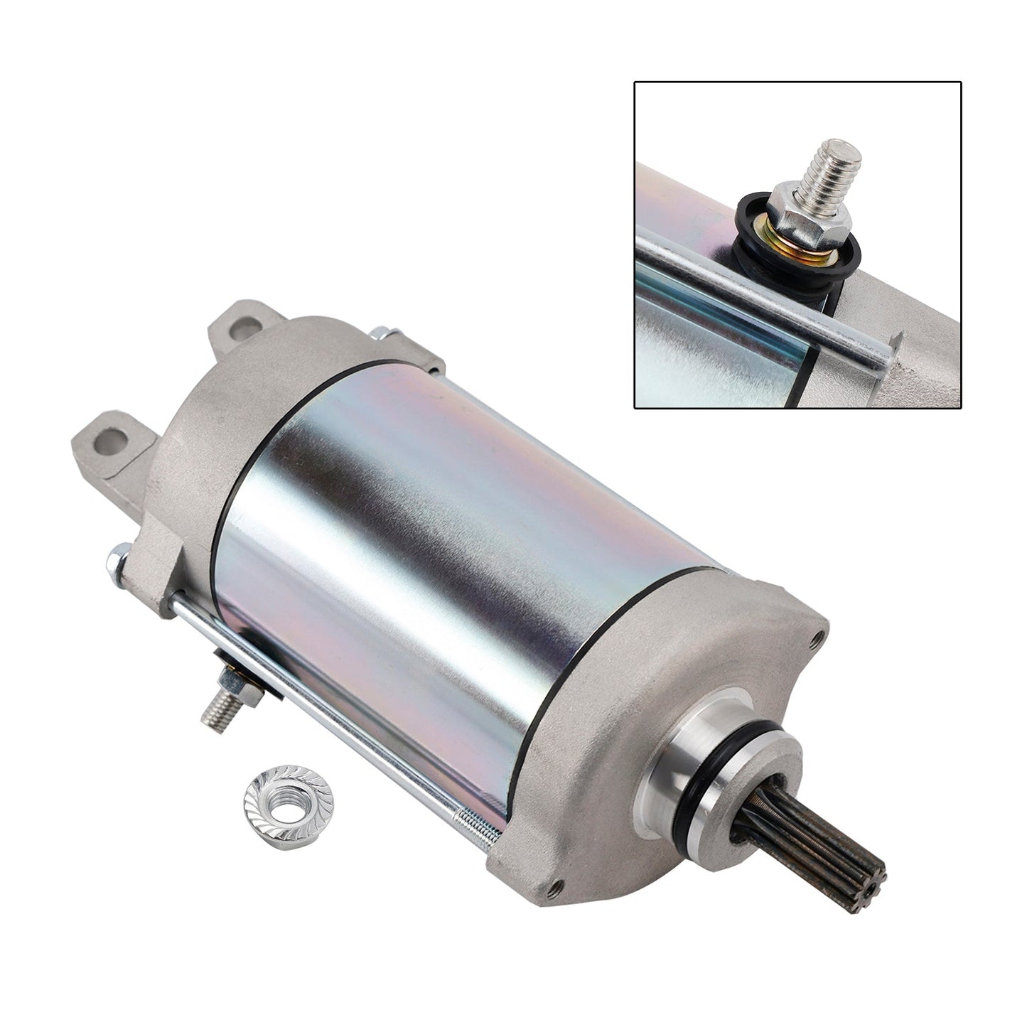 2009-2016 Kymco MXU 500i IRS 4x4 injector Replace Starter Motor 31210-LBA2-E00