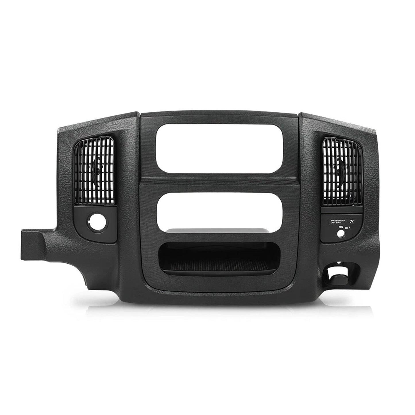 2002-2005 Dodge Ram 1500 Center Dash Radio Trim Air Vent Bezel Panel Black