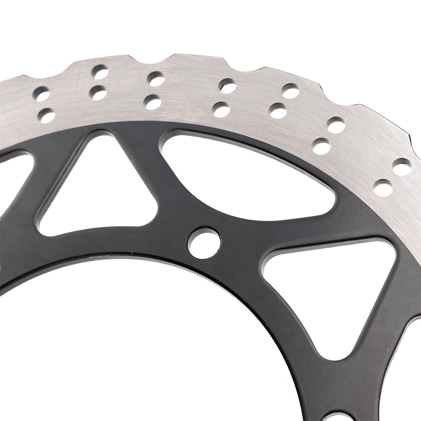 Front Solid Brake Disc Rotor For Kawasaki Ninja 250 R EX250 2008 - 2012