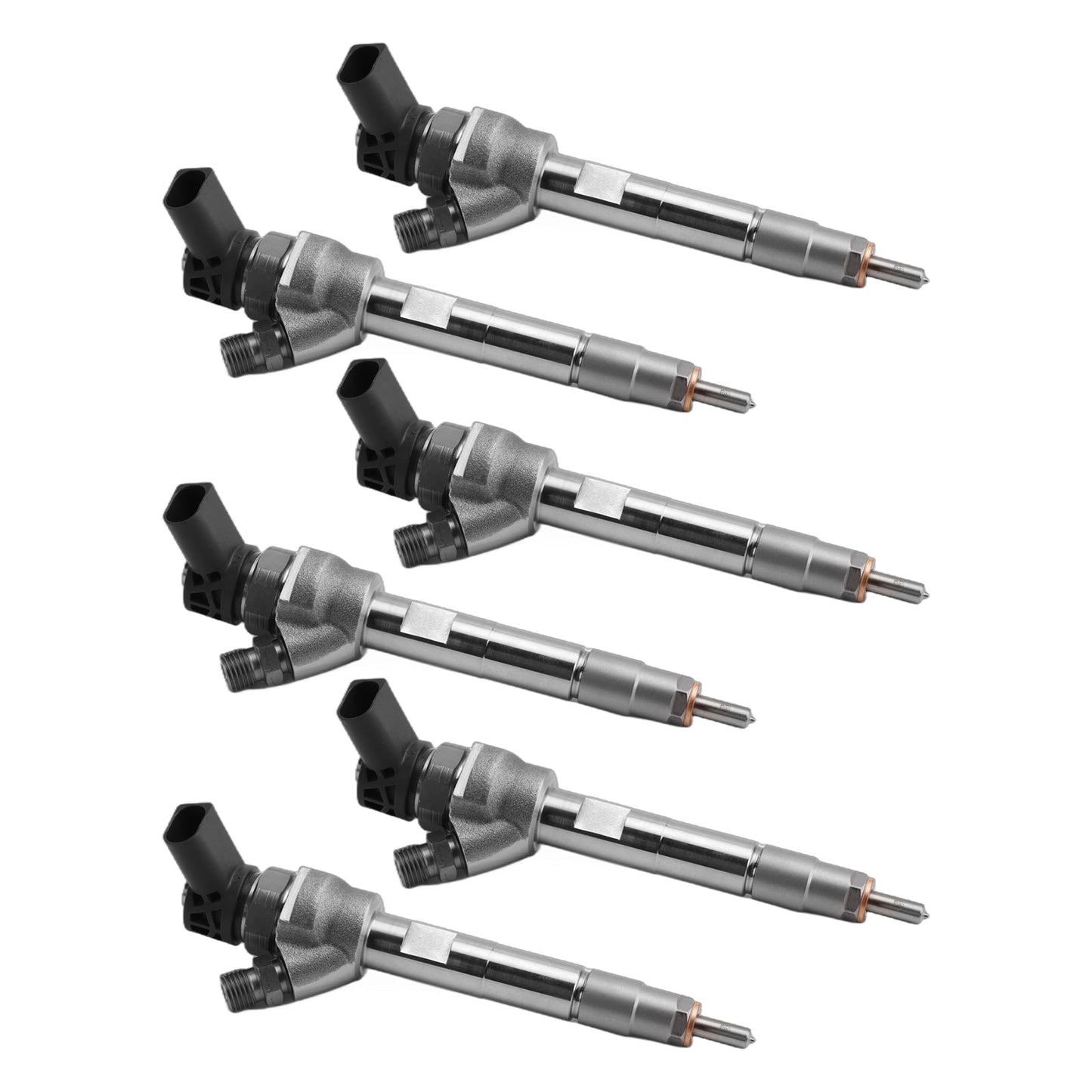0445110597 For BMW F10 F30 F15 328d X5 535d 740Ld N47 N57 Fuel Injector 6PCS