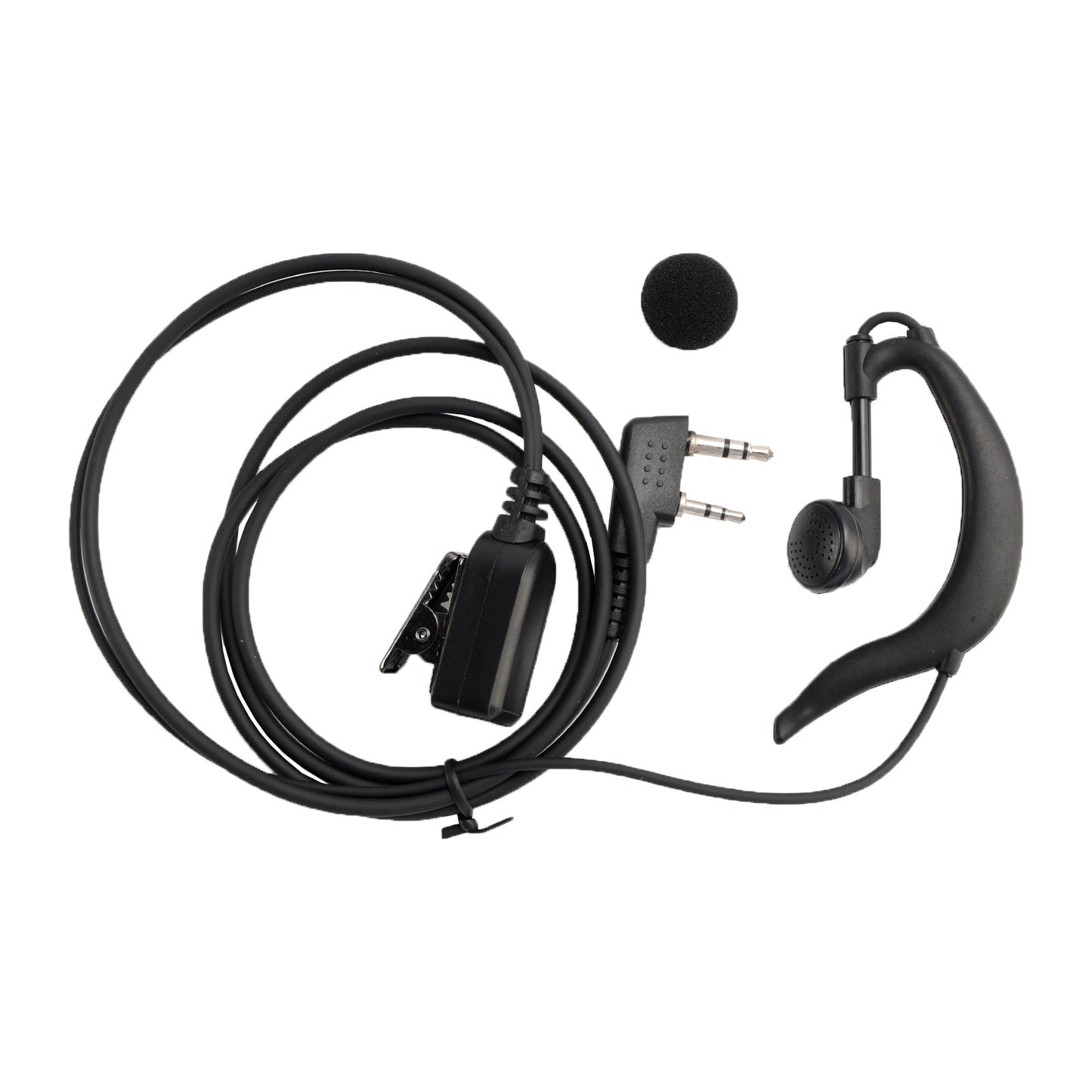 K-326-929 Earhook Headset For TK-220 TH-F6 RPV516A KG-UVD1P TG-2AT PX-666 UV-5RB