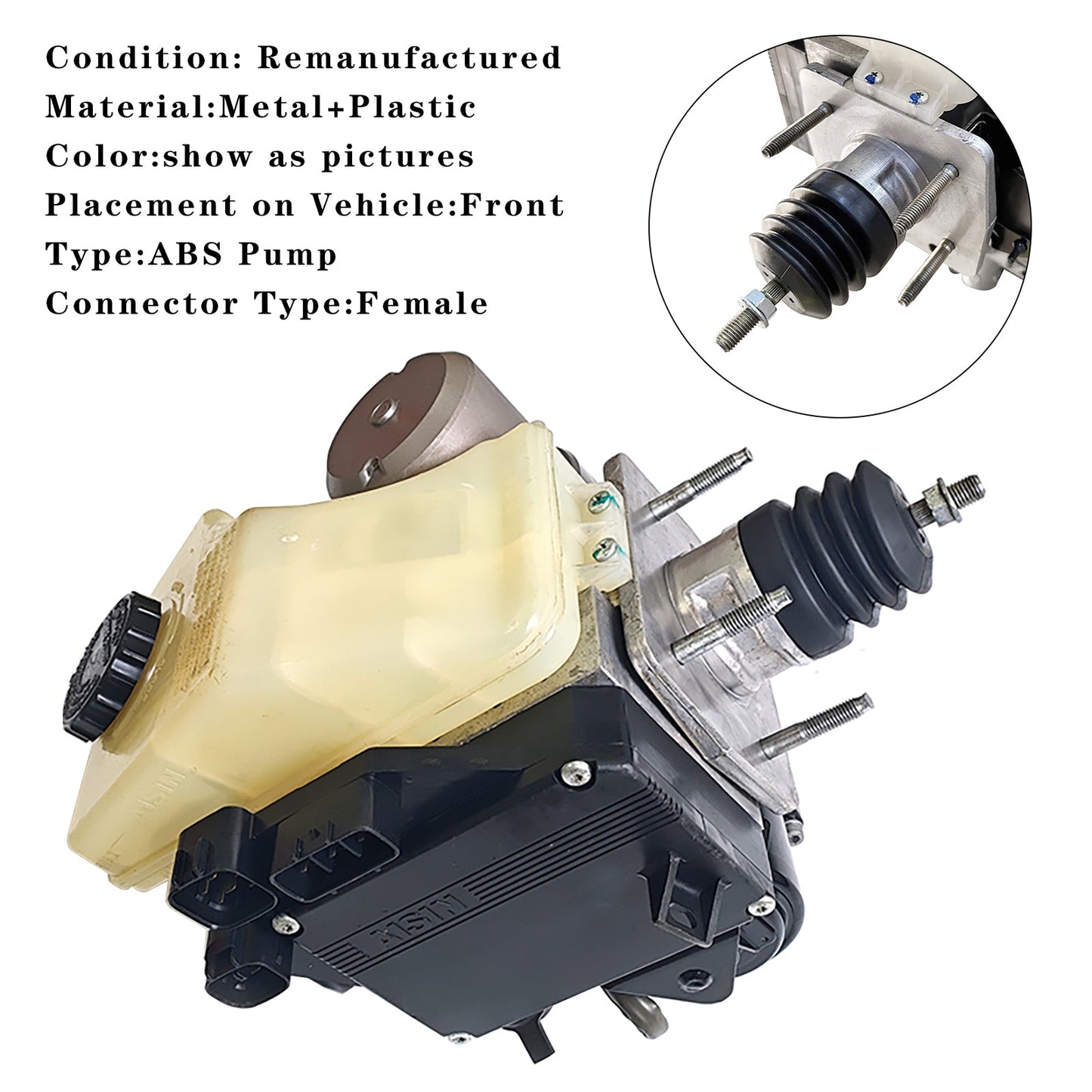 2005 Toyota LEXUS GX470 Actuator/Pump Assm thru 9/04 ABS Pump Master Cylinder Assemby 47050-60081