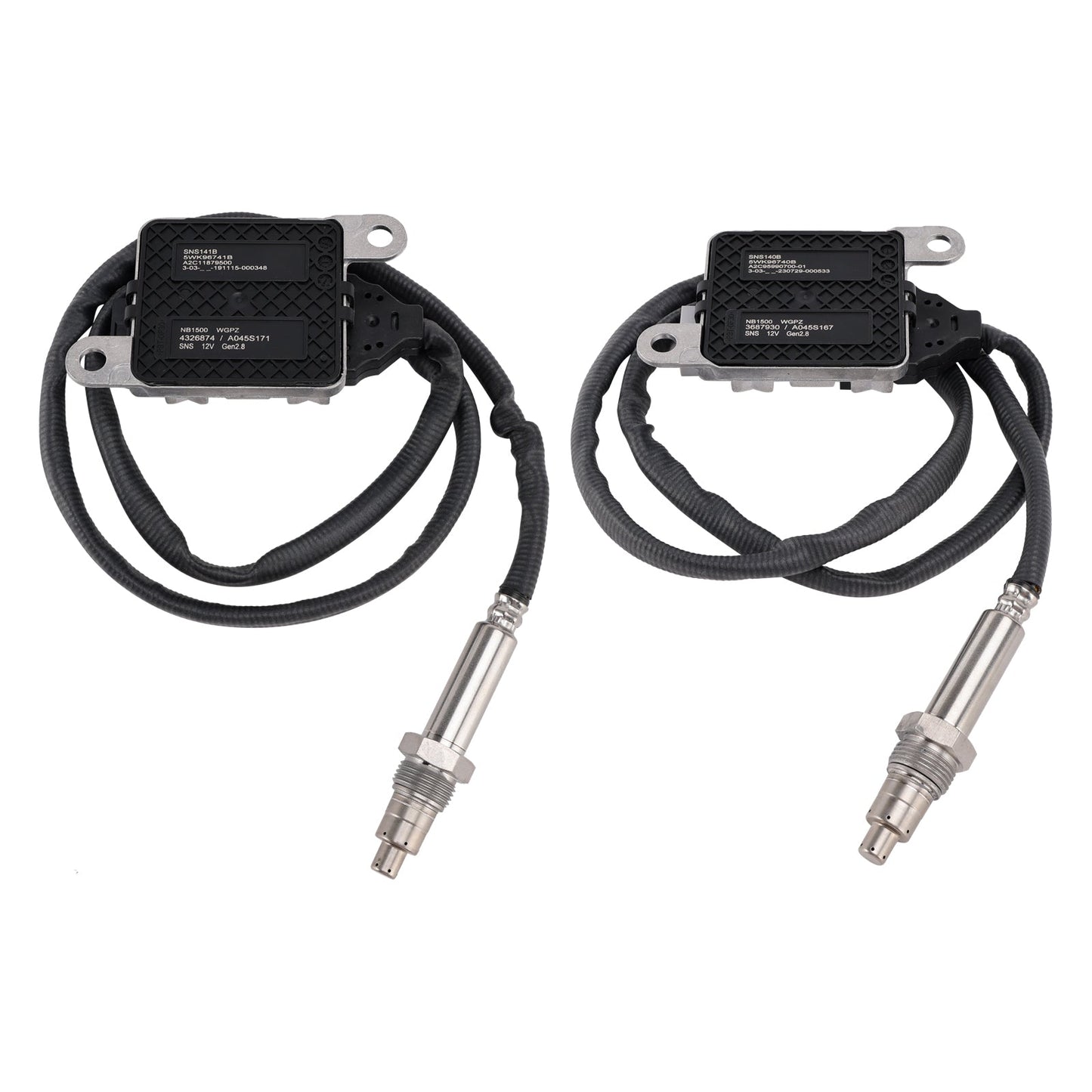 2015 International 9200 Series L6 15.0L Kit Of Nox Sensor 5WK96740B 5WK96741B 4326874