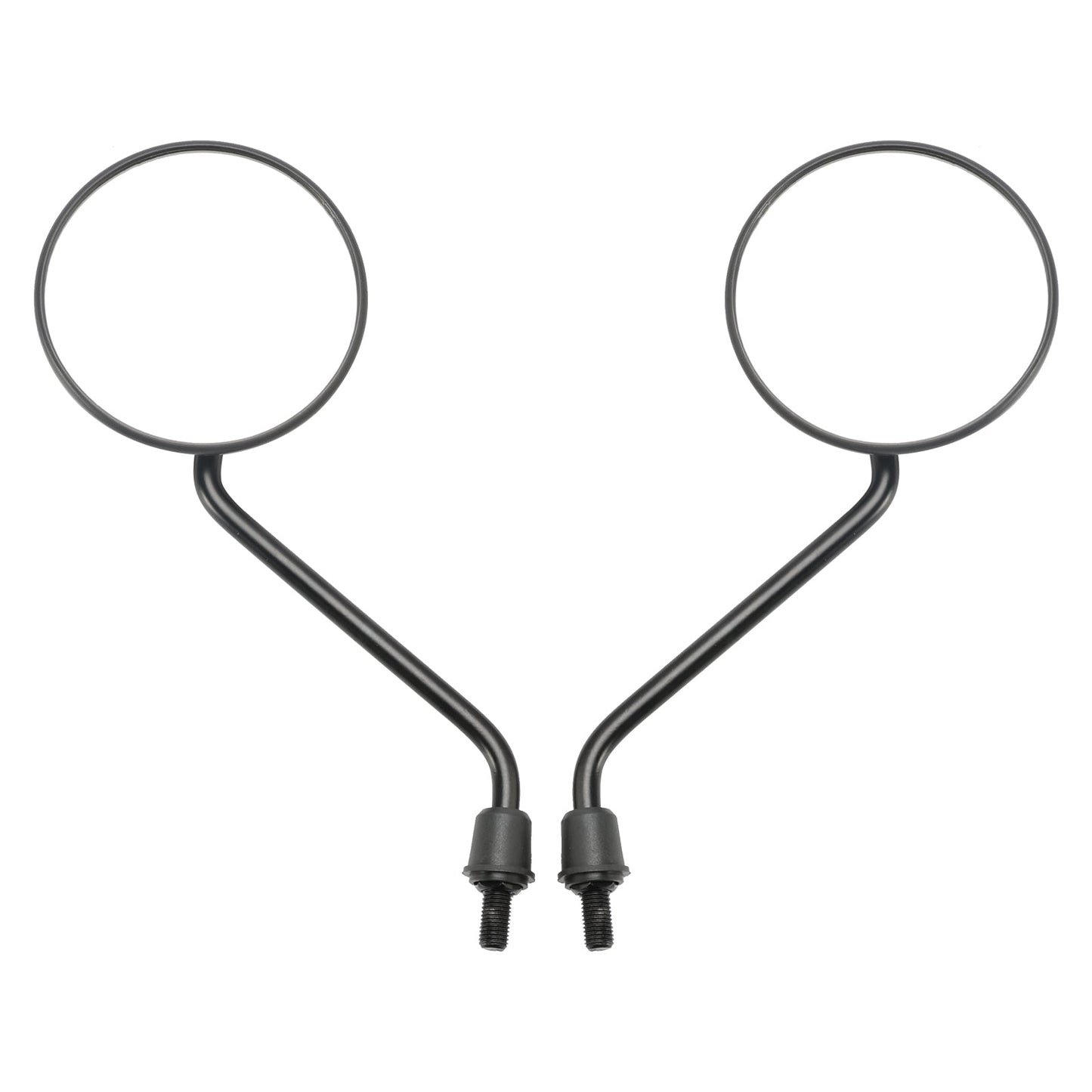 Black M10 Mirrors Set For Honda NX 650 Dominator / XL 600 R / Transalp / MTX 50