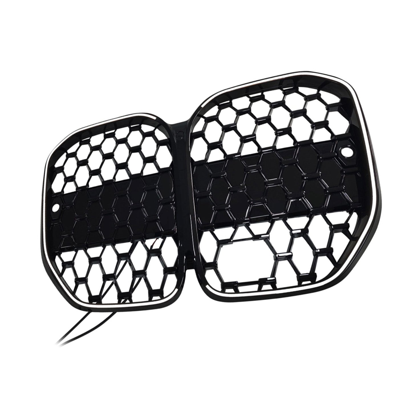 2020-2025 Fit BMW 4 Series G22 G23 G82 W/ ACC Black Front Bumper Grille Grill