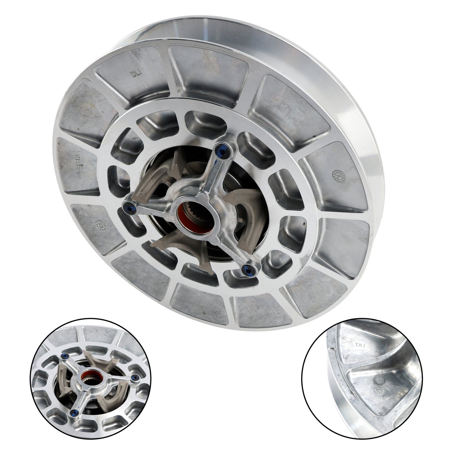 2017 Polaris RZR XP4 TURBO INTL Rear Complete Clutch Variator 1323266 1323328