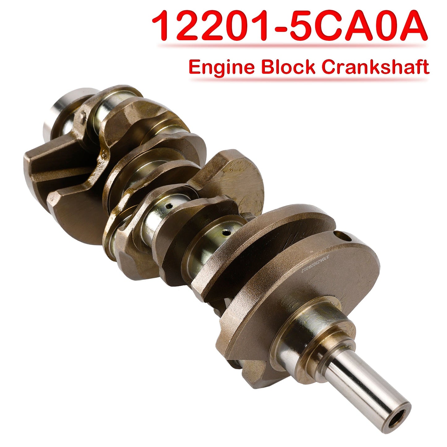 2016+ Infiniti Q50 3.0L Engine Block Crankshaft VR30 12201-5CA0A VR30
