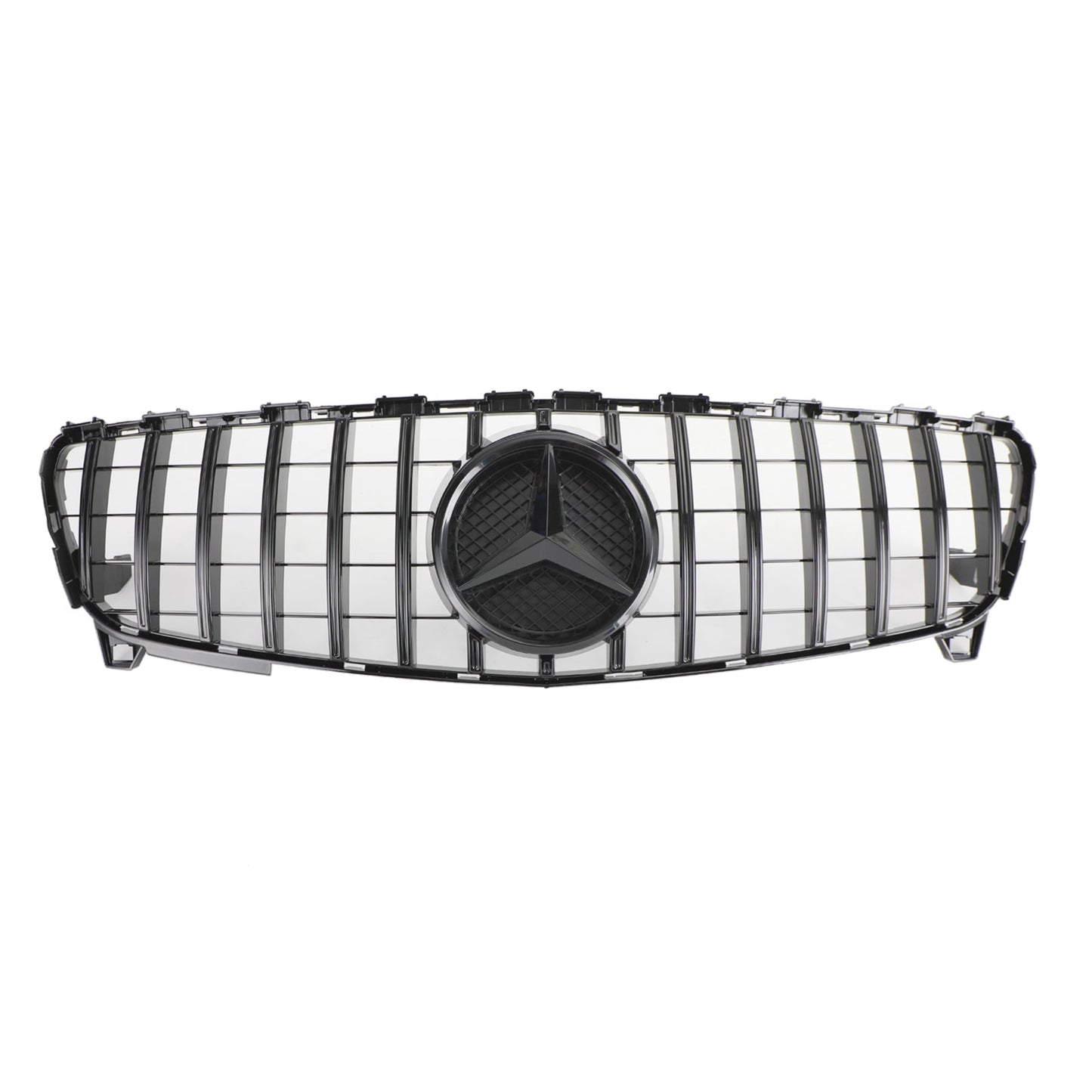 A CLASS W176 2016-2018 MERCEDES BENZ GTR Style Front Bumper Grille Grill