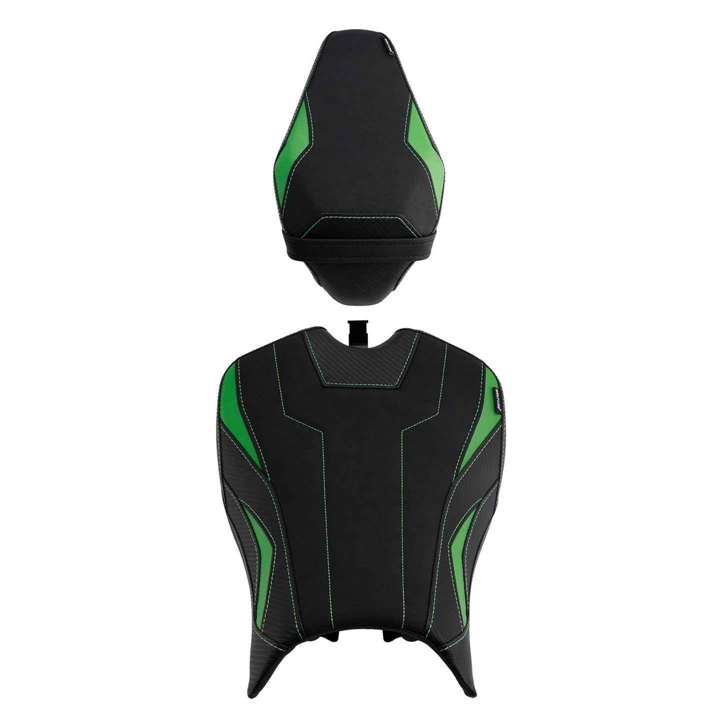 2025- For Kawasaki Ninja Z900 Zr900-F Driver&Passenger Seat Rear Cushion Green1