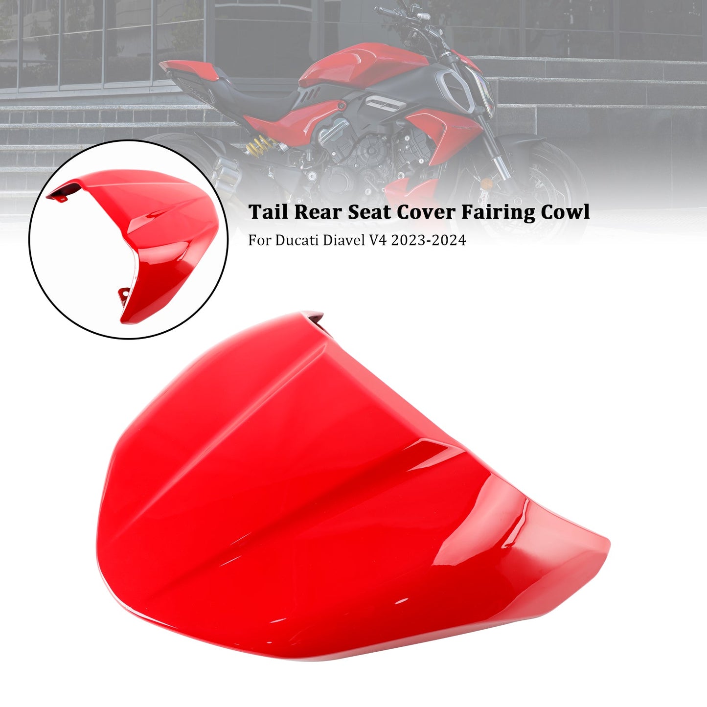 Tail Rear Seat Cover Fairing Cowl For Ducati Diavel V4 2023-2024