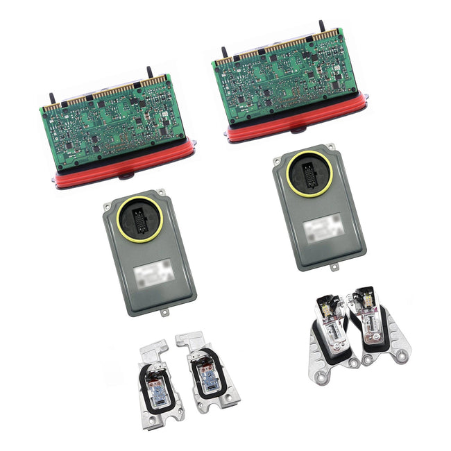 2014-2016 BMW 528i 8PCS Left+Right Adaptive Headlight Control Module Set
