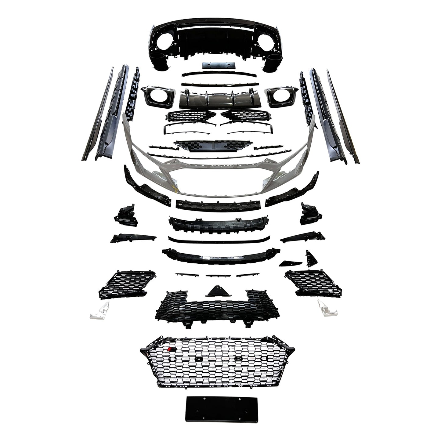 Fit AUDI R8 4S 2016-2020 Upgrade To 2021-2024 Body Kit Bumper