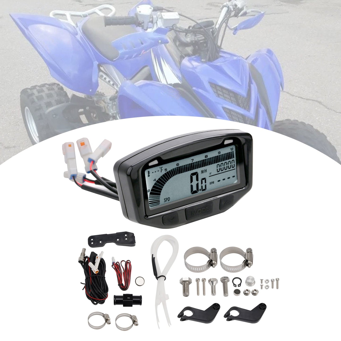2018-2024 YAMAHA KODIAK 450 Speedometer Odometer Tachometer Digital Lcd