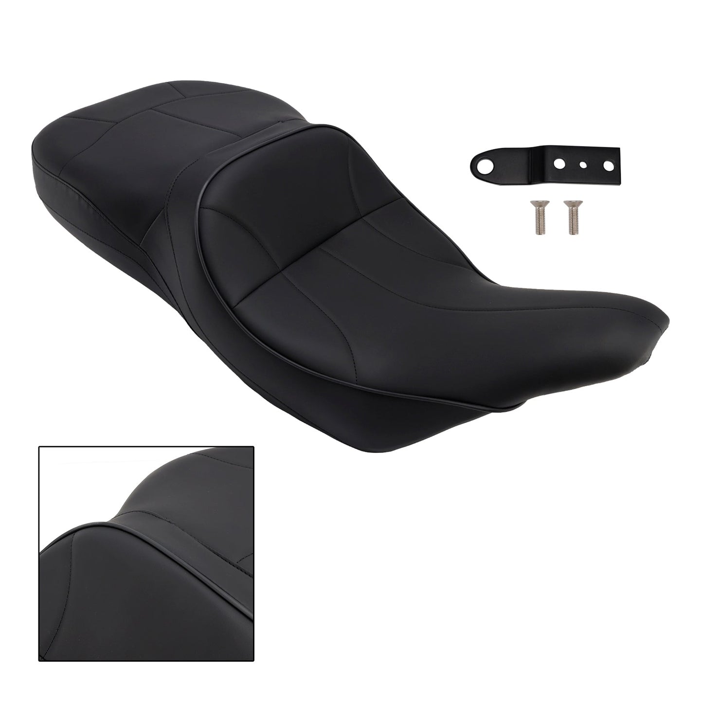 1997-2007 Touring Road King Type Complete Cushion Rider Passenger Seat