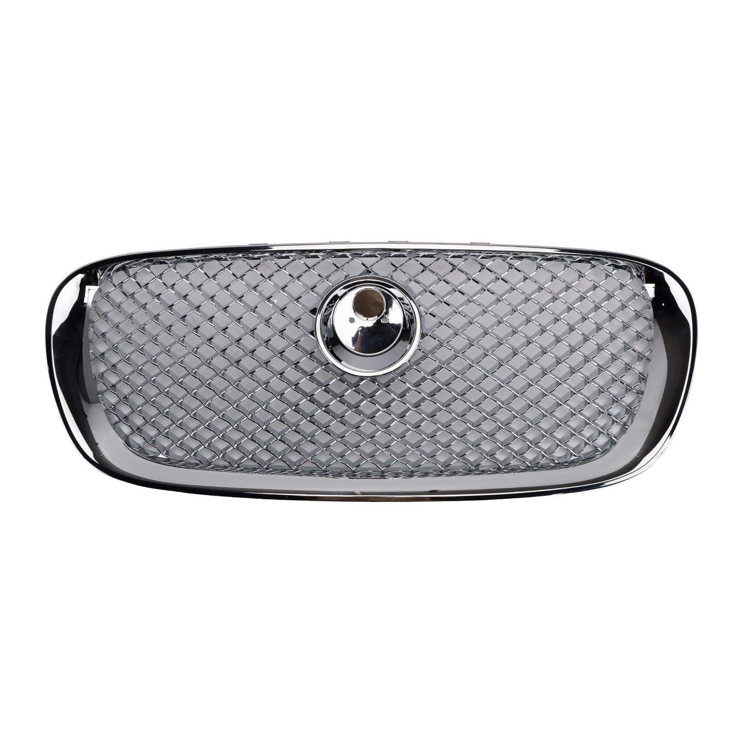 2008-2011 Jaguar XF XF-R Style Front Bumper Grill Grille Chrome