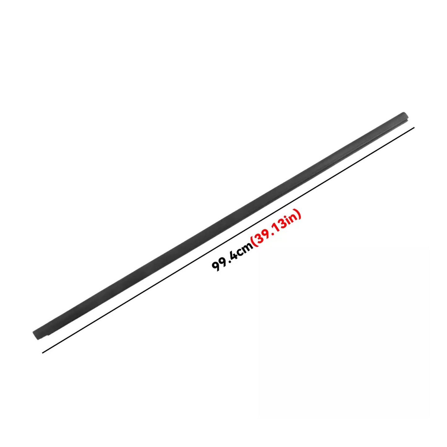 1992-1995 Honda Civic EG6 EG4 3D 2PCS L&R Side Door Window Belt Trim Molding