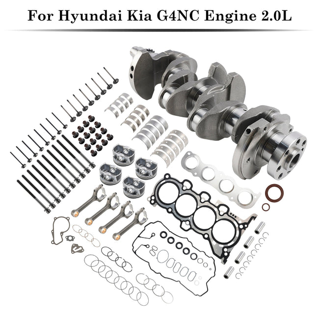 2014–2020 Kia Hyundai Creta (GS) 2.0L G4NC Engine Rebuild Overhaul Kit 23110-2E501