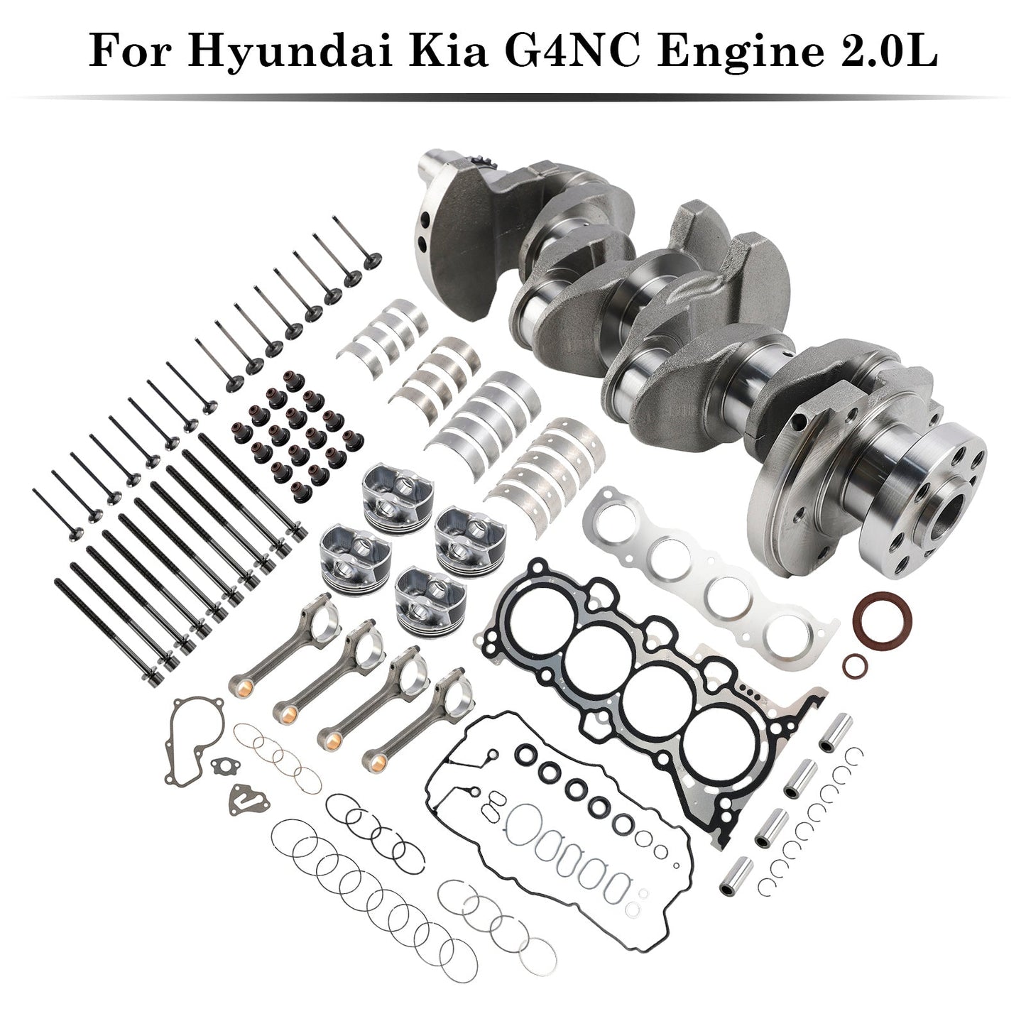 2014 Kia Hyundai Sonata (YF) 2.0L G4NC Engine Rebuild Overhaul Kit 23110-2E501
