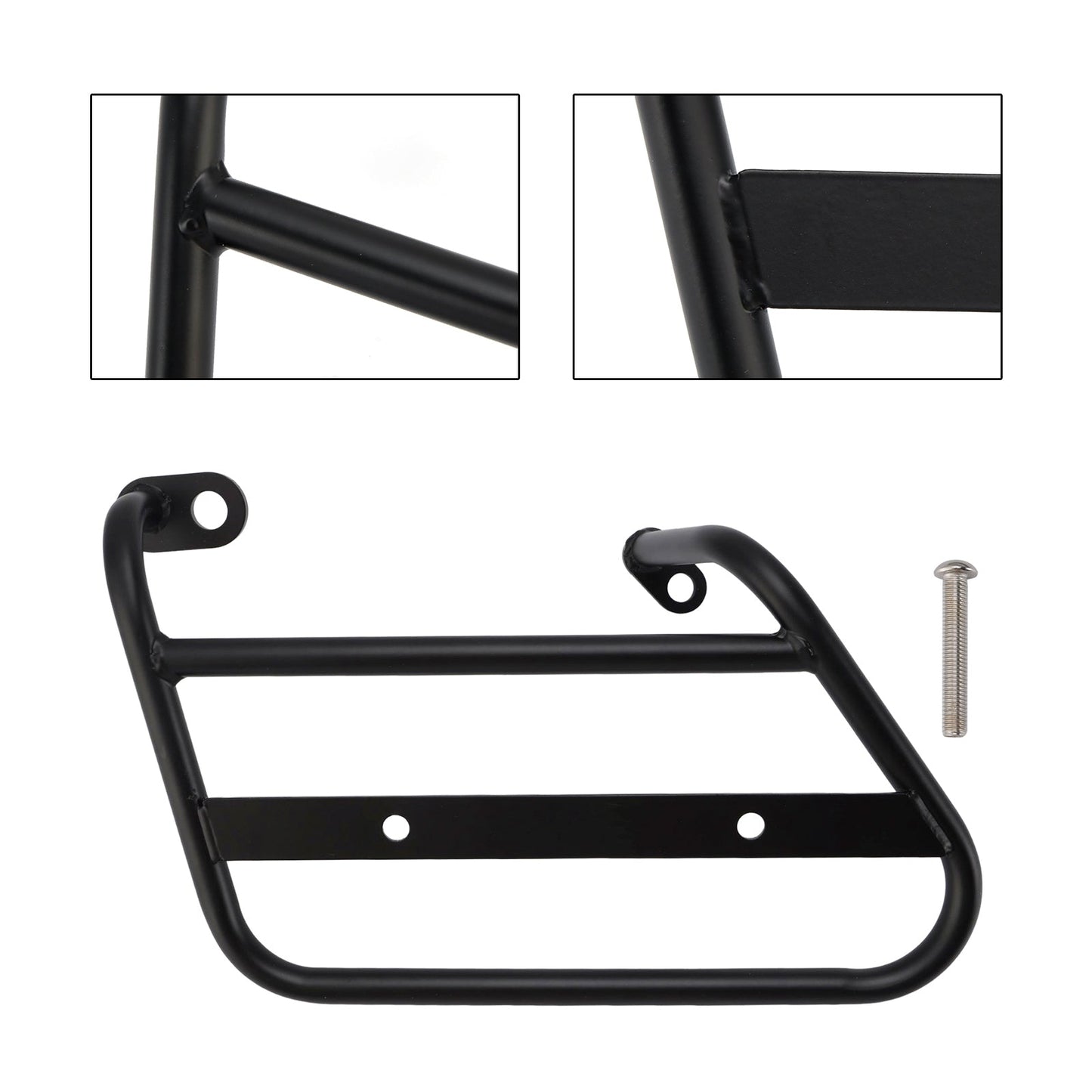 2019-2025 Honda Super Cub C125 Luggage Rack Side Saddle Bag Mount Bracket Left+Right