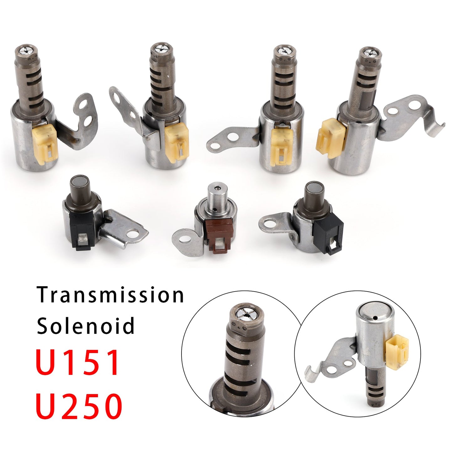 2006-2008 TOYOTA Solara 5 SP FWD 2.4L 7PCS Transmission Solenoids Kit U151 U250