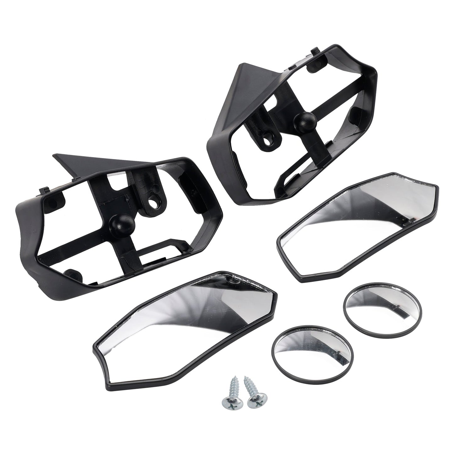 2023 2024 YAMAHA XMAX 300 v2 REAR VIEW SIDE MIRROR PAIR SERGEANT STYLE