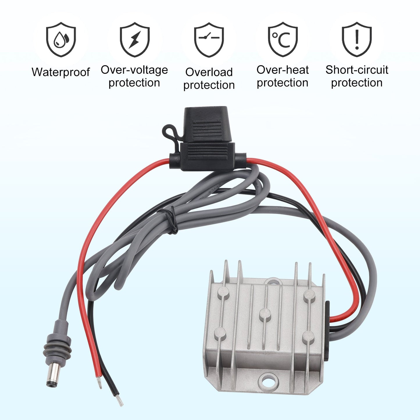12V/24V To 30V 3.5A 105W Mini Power Supply Boost Conversion With Fuse