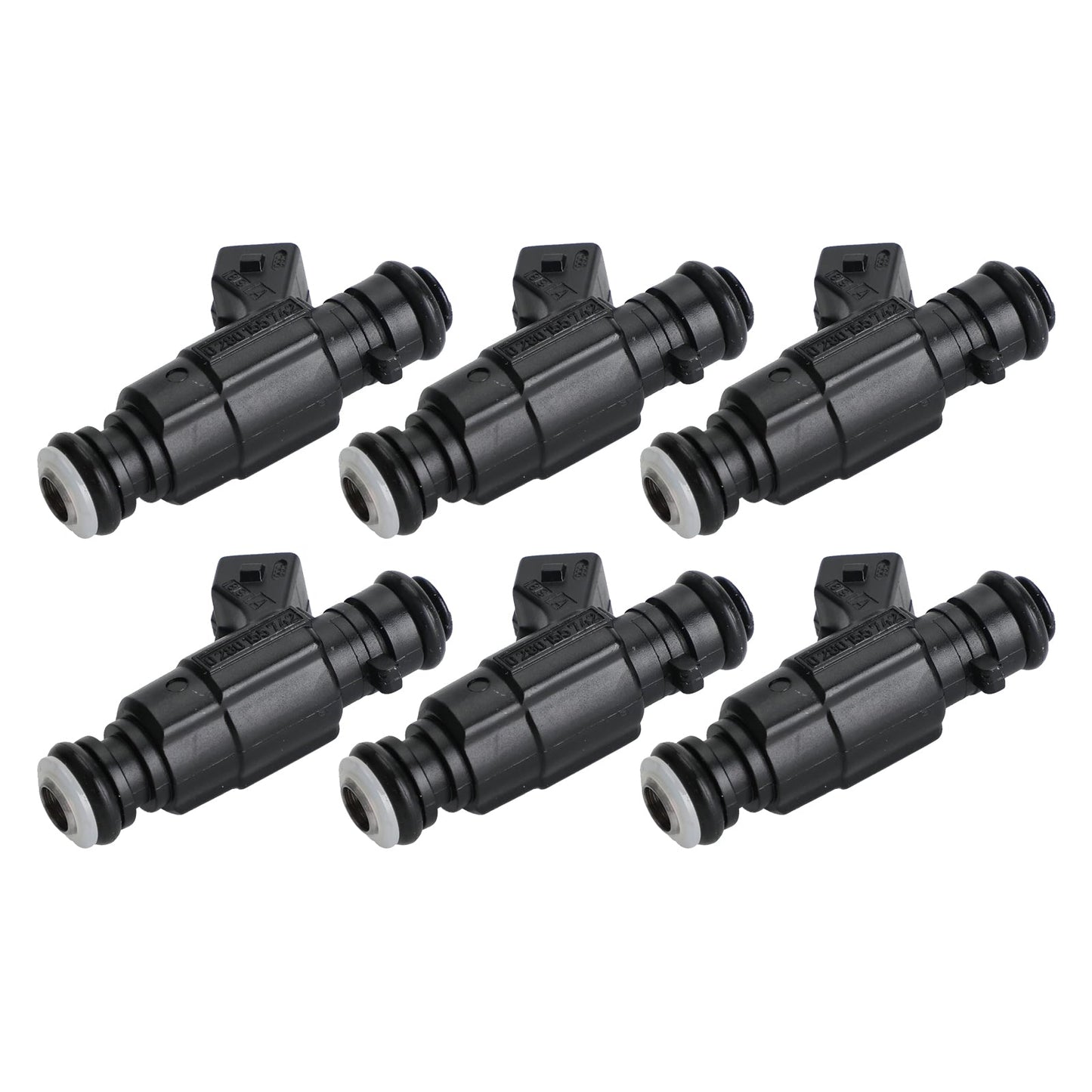 For Mercedes E320 ML320 C280 CLK320 2.8 3.2 V6 6PCS Fuel Injector A1120780049