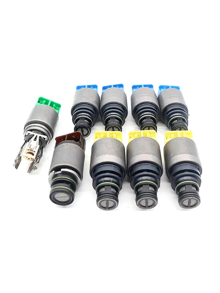 9pcs 8HP50 8-Speed Automatic Transmission Solenoid For BMW Dodge Jeep Alfa Romeo