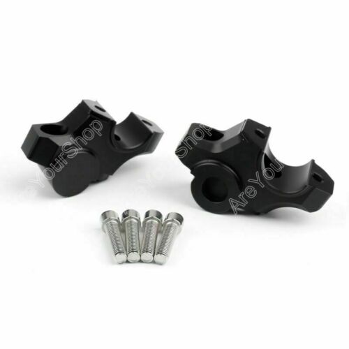 2012-2016 Yamaha XSR9 15mm Riser Handlebar Higher Extend Adapter XSR900 Black