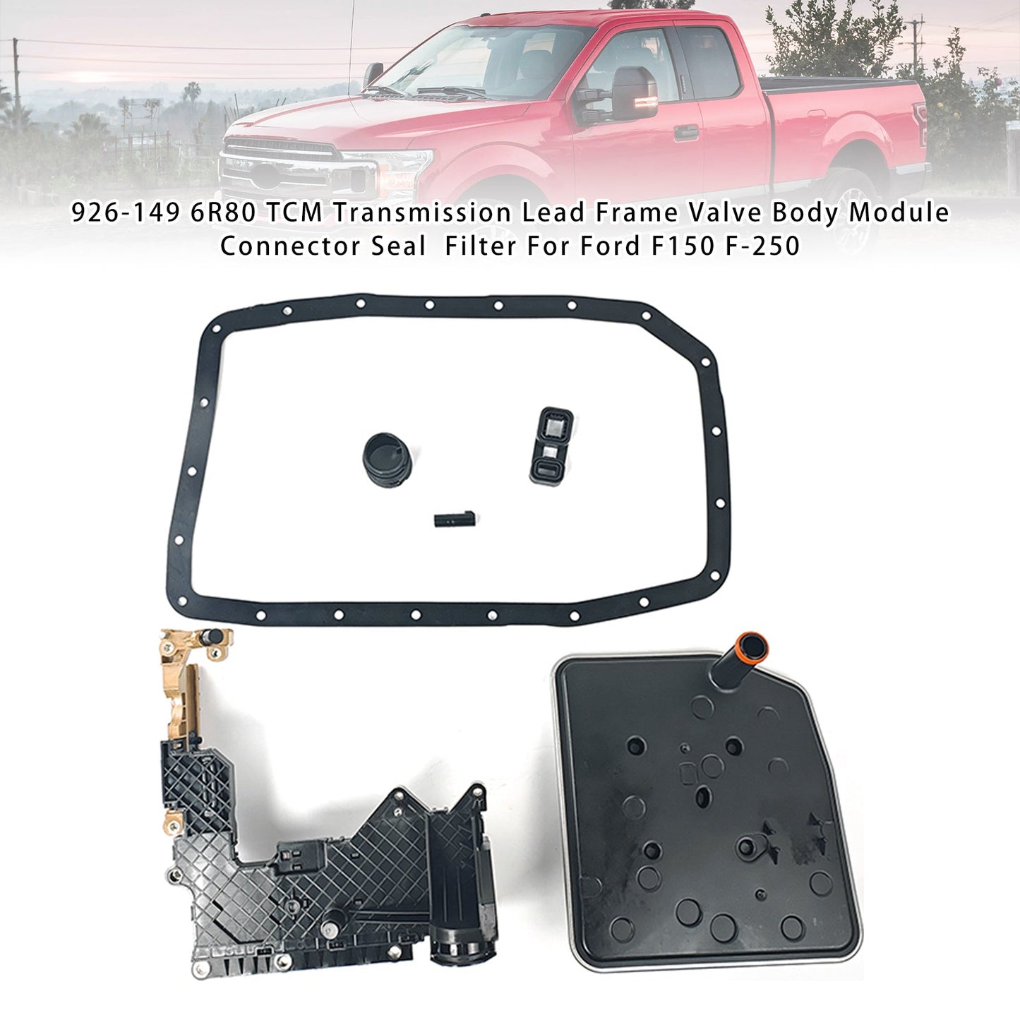 2012-2017 Lincoln Navigator TCM Transmission Lead Frame Valve Body Module Connector Seal Filter