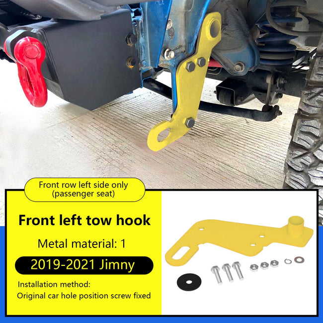 2019-2023 Suzuki Jimny JB64W JB74 Left Front Towing Hitch Trailer Hitch