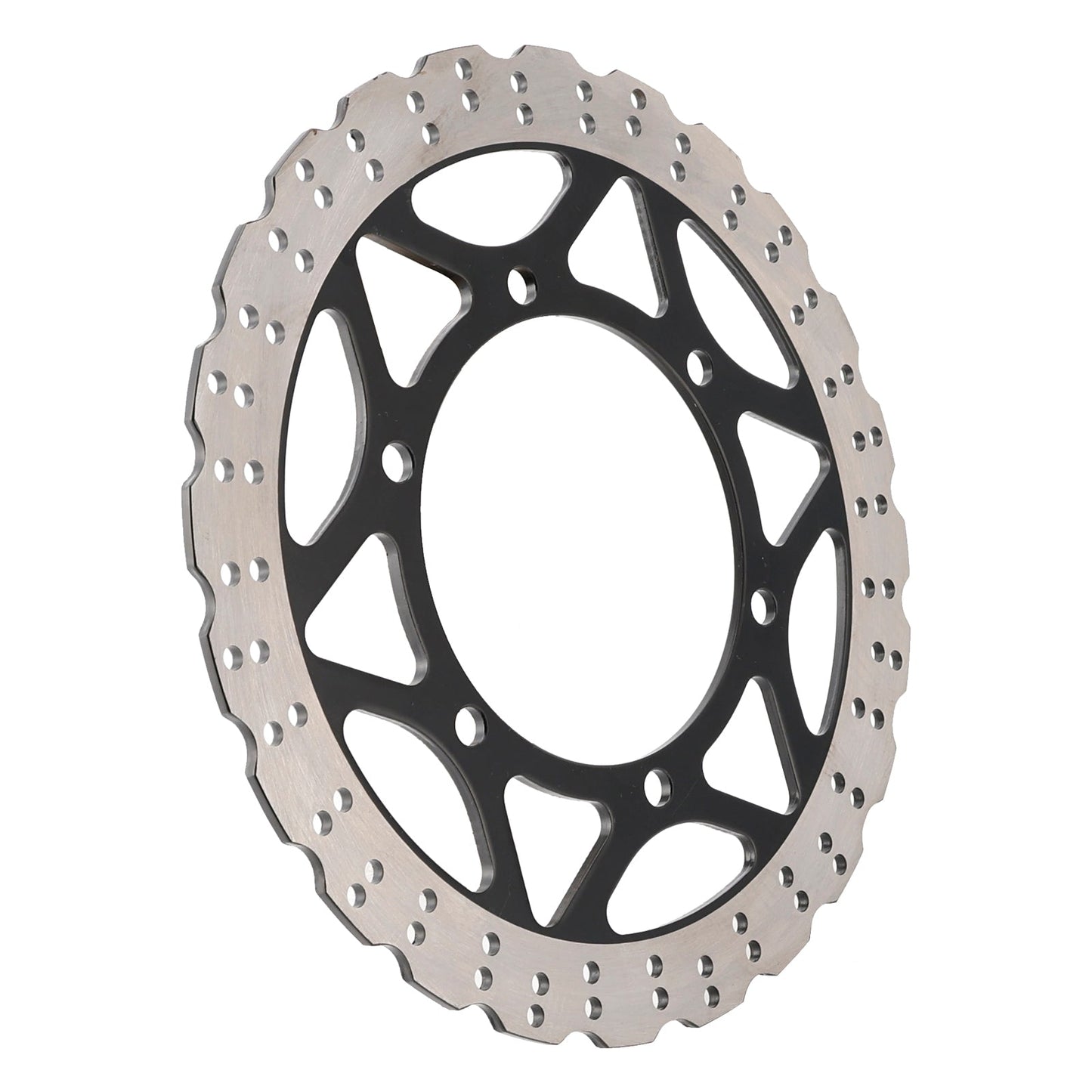 Front Solid Brake Disc Rotor For Kawasaki Ninja 250 R EX250 2008 - 2012