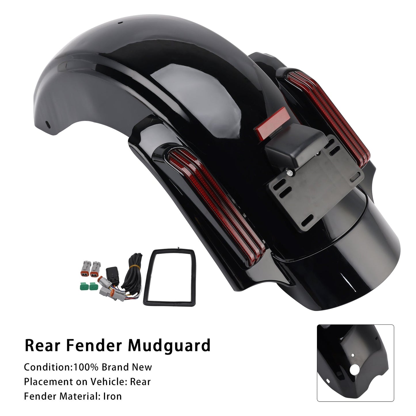2025 Harley Touring Street Glide Ultra Rear Fender System