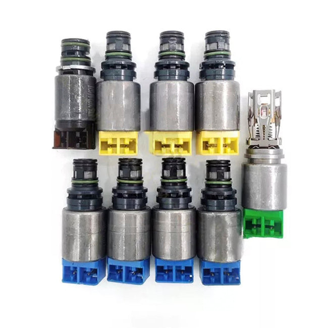 9pcs 8HP50 8-Speed Automatic Transmission Solenoid For BMW Dodge Jeep Alfa Romeo