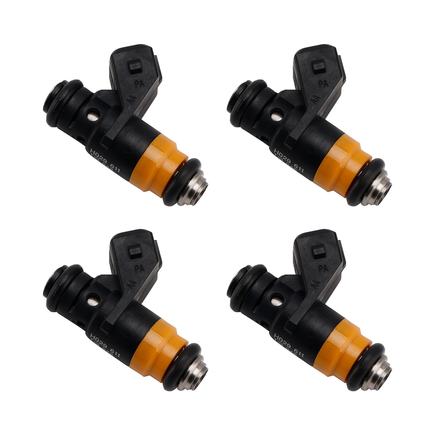 4Pcs Fuel Injector For Renault Clio 2 Megane 2 Scenic 2 1.4/1.6 16V H029611