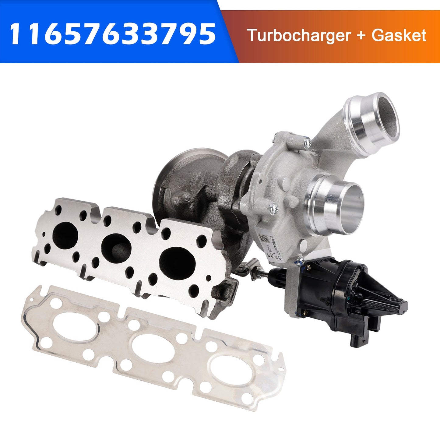 11657633795 Turbocharger + Gasket for BMW 116i 118i 218i 318i 418i Petrol