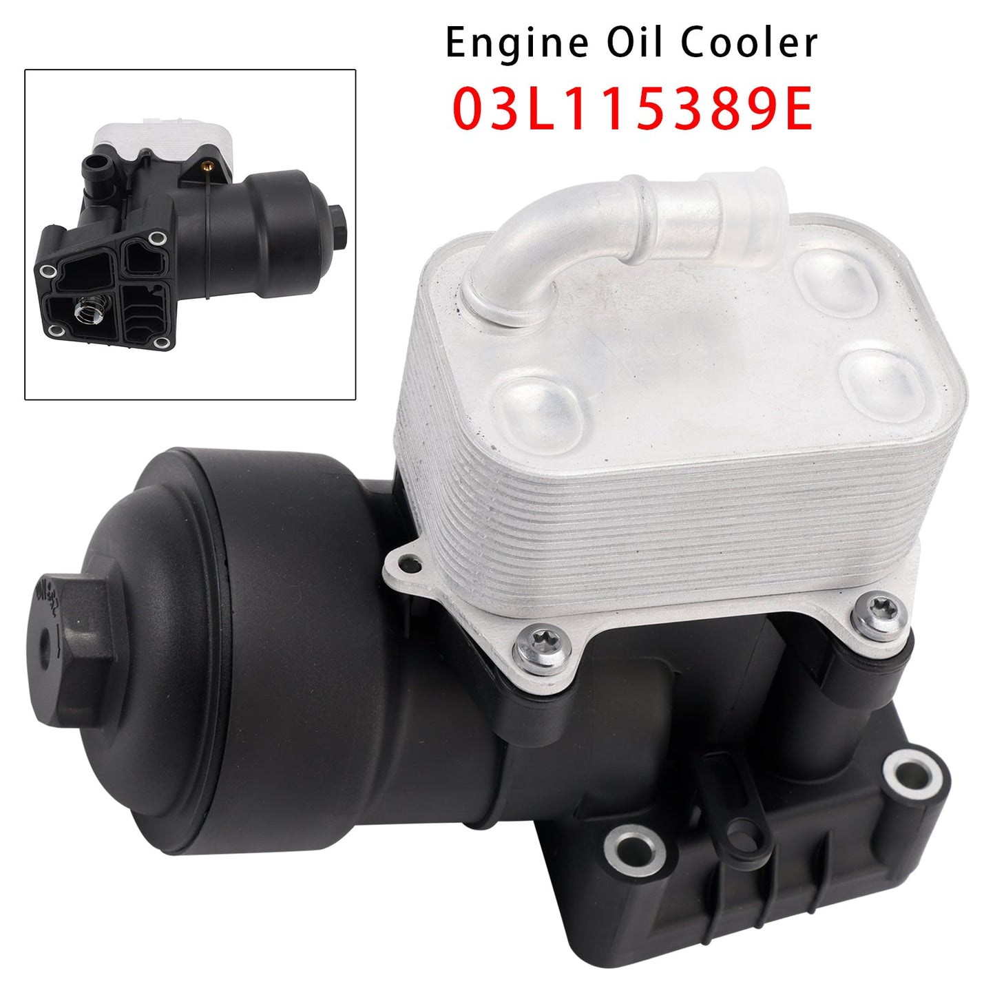 Engine Oil Cooler Thermostat 03L115389E For Audi A6 C7 2.0TDI 2011+