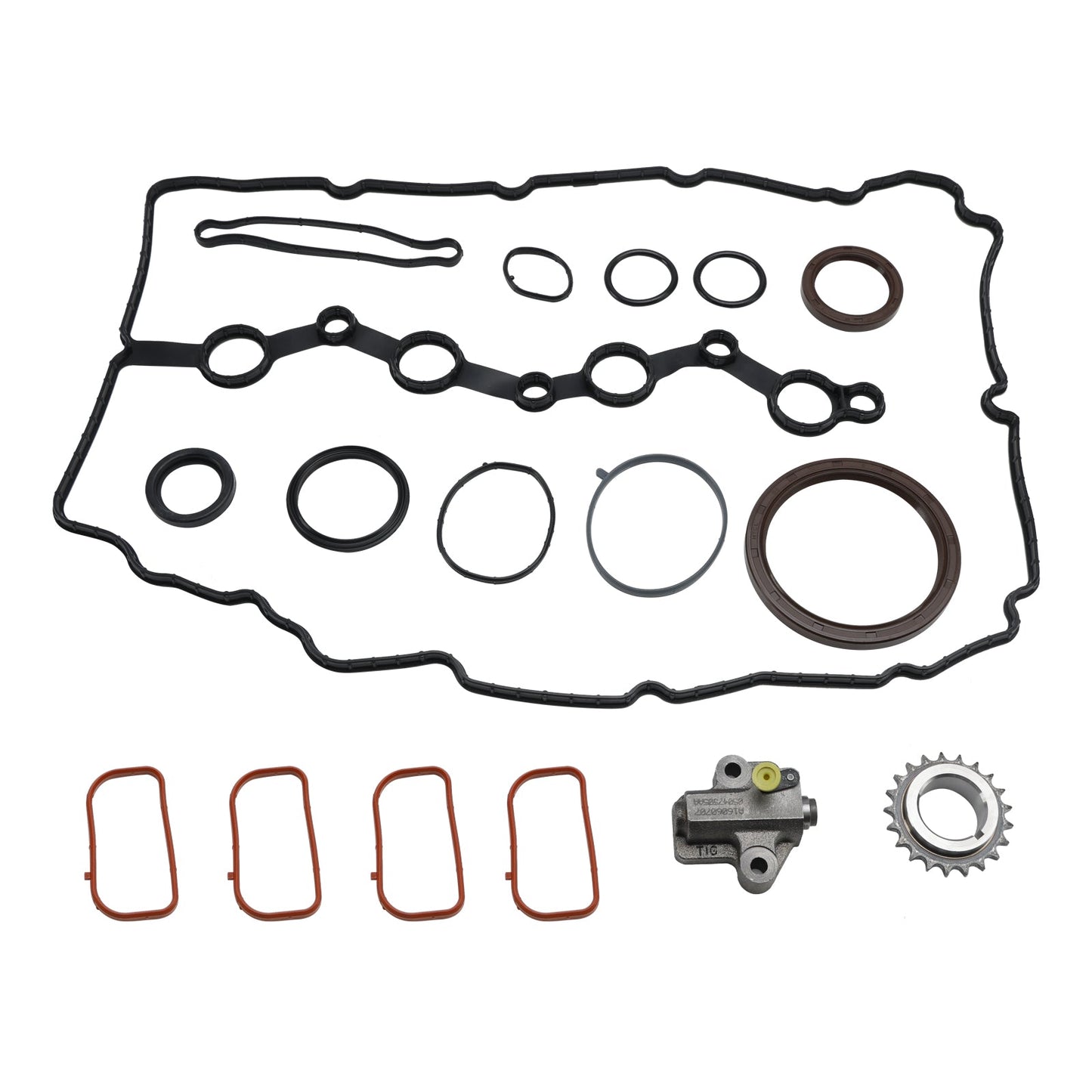 Kia 2.4L G4KJ Engine Overhaul Rebuild Kit w/Crankshaft & Rods & Timing Kit