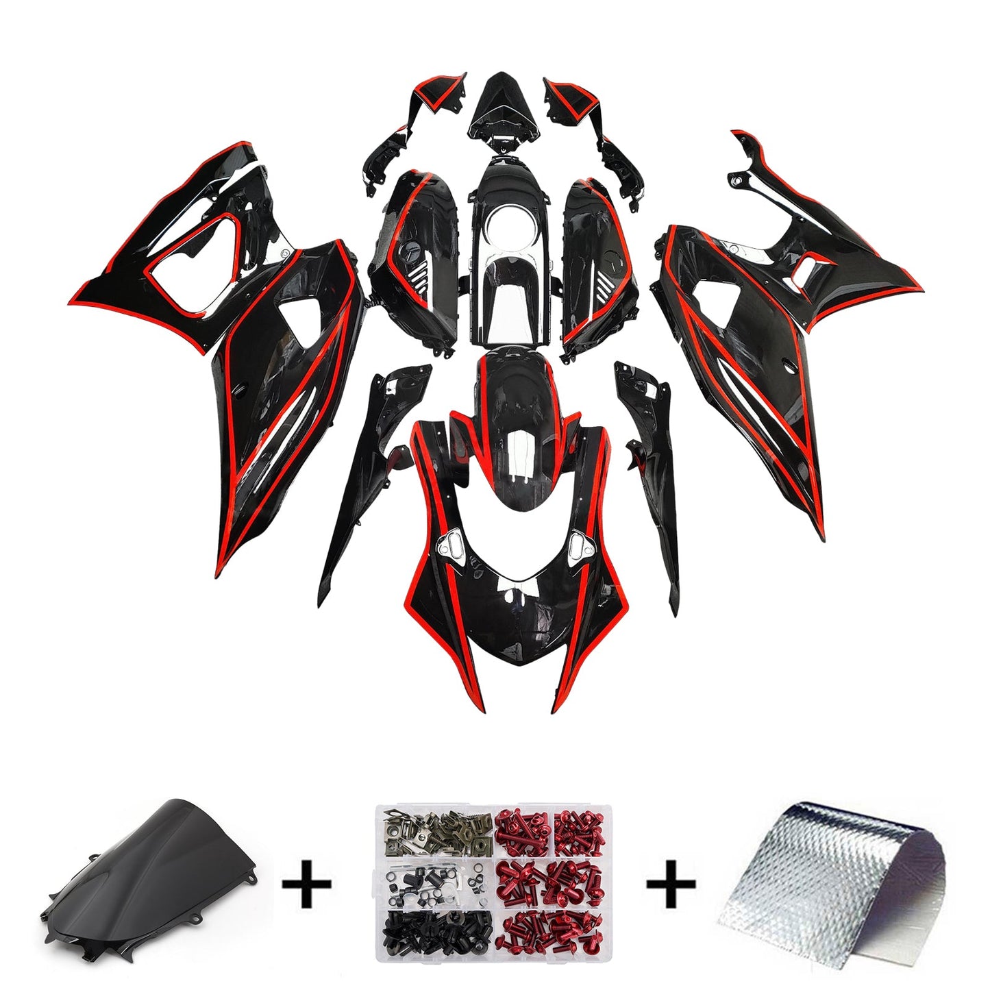 Injection Fairing Kit Bodywork Plastic ABS fit For Yamaha YZF-R7 2021-2025