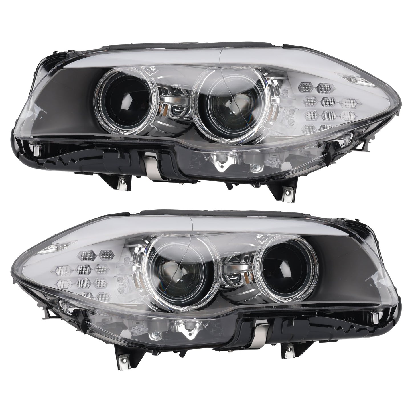 2010-2013 For BMW 5 Series F10 Saloon Xenon LED DRL Left+Right Headlight W/O AFS
