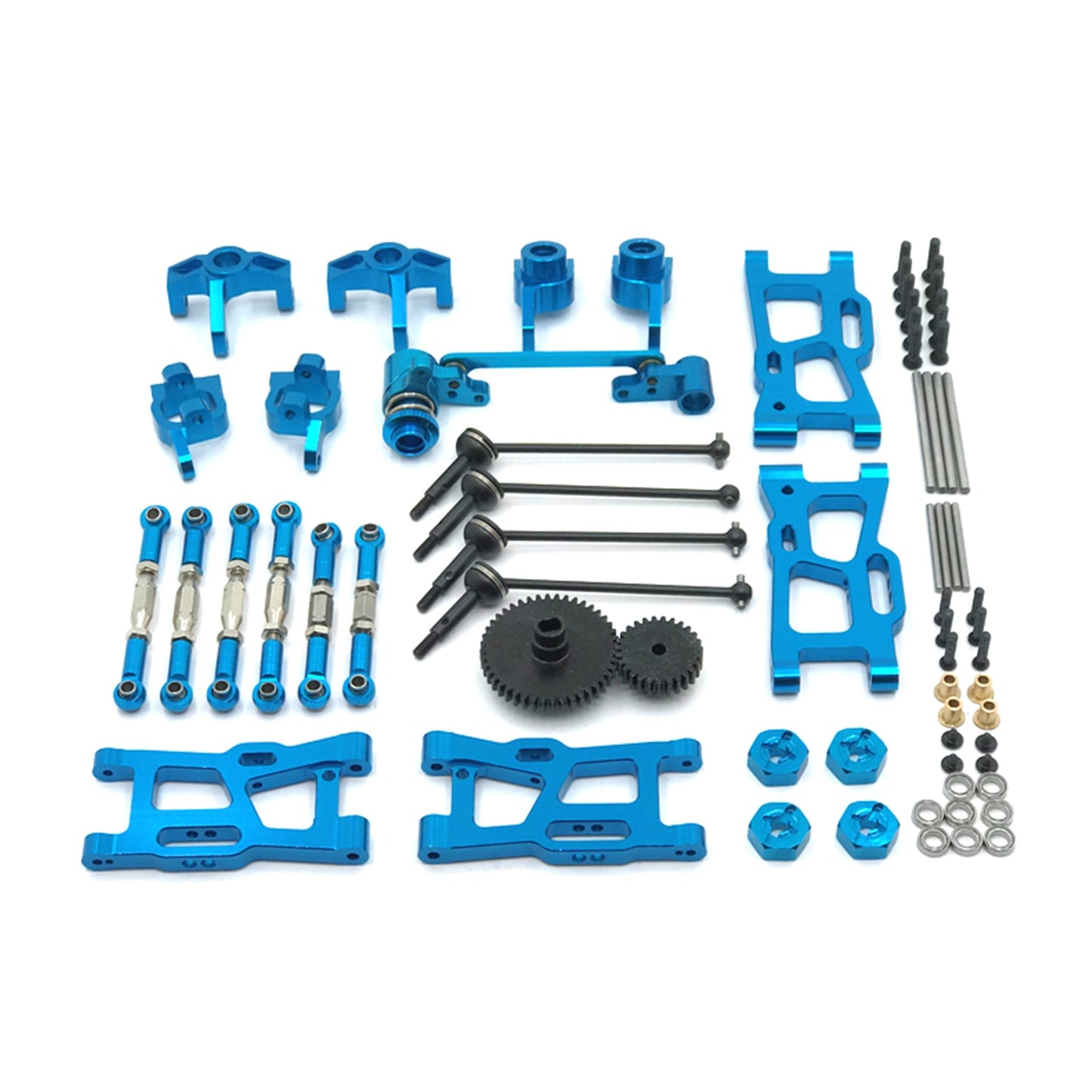 Metal 1/12 1/14 RC Car Upgrade Kits For Wltoys 144001 144002 124016 124017 124018
