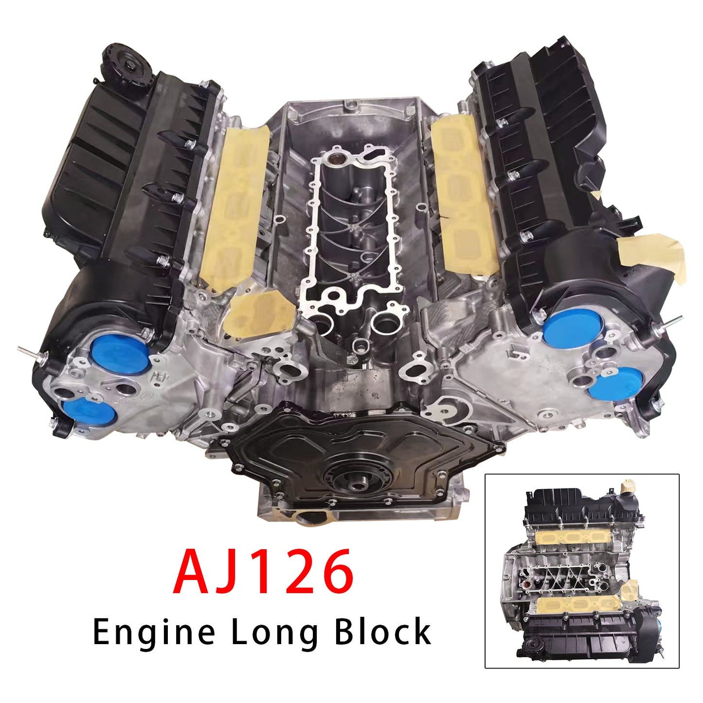 2016-2018 For Jaugar F-Pace X761 3.0L Long Engine Block AJ126