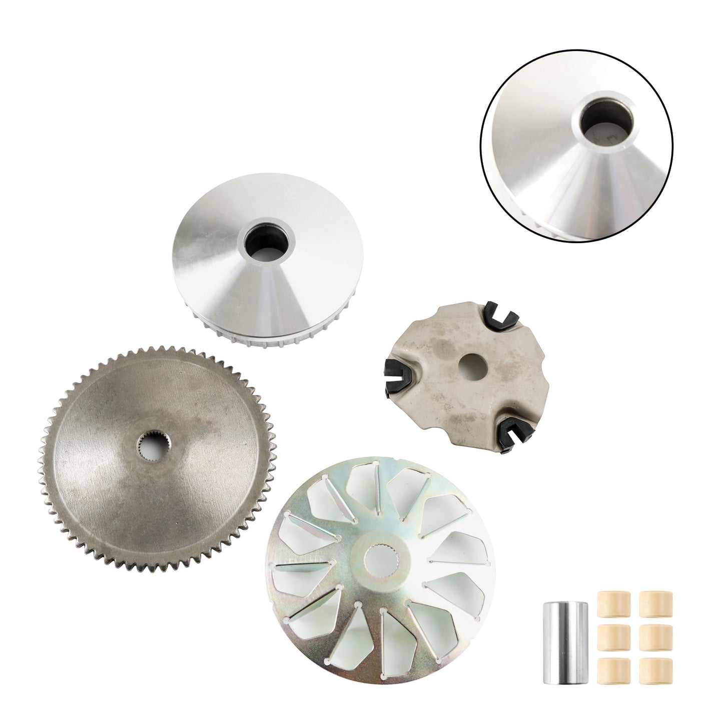 2013-2016 Honda ACF110 Scoopy 110 Front Clutch Variator Pulley Set 22102-Kzl-930