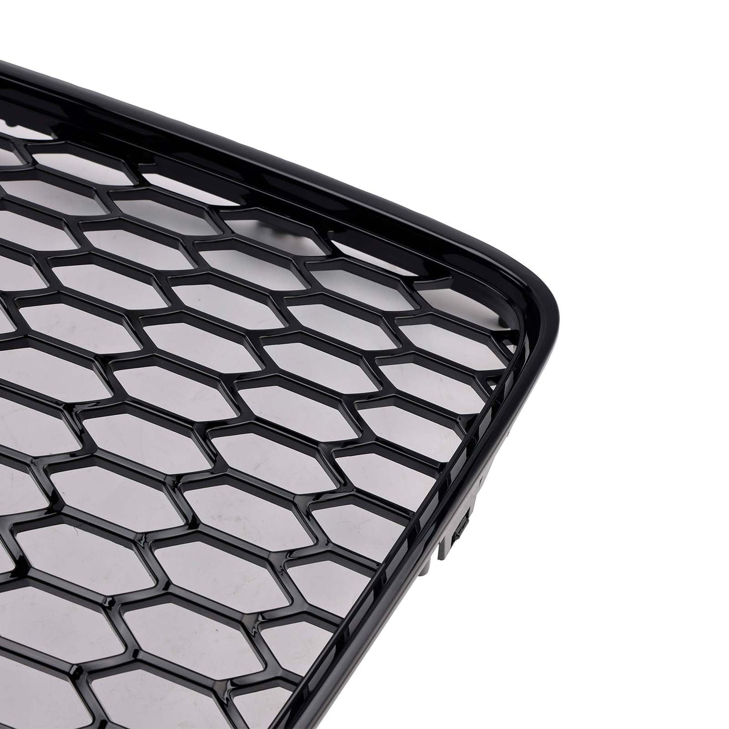 2005-2015 Fit for Audi Q7 Gloss Black Front Bumper Radiator Vent Mesh Grill Grille
