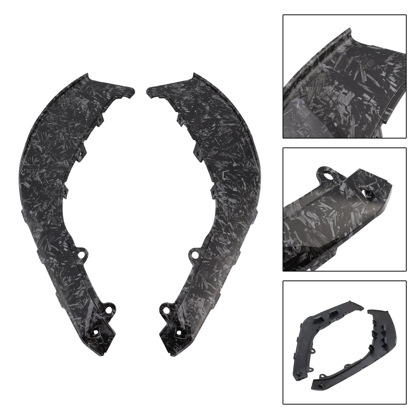 2021-2024 Aprilia RSV4 Upper Fairing Infills Side Panels Cowling Frame