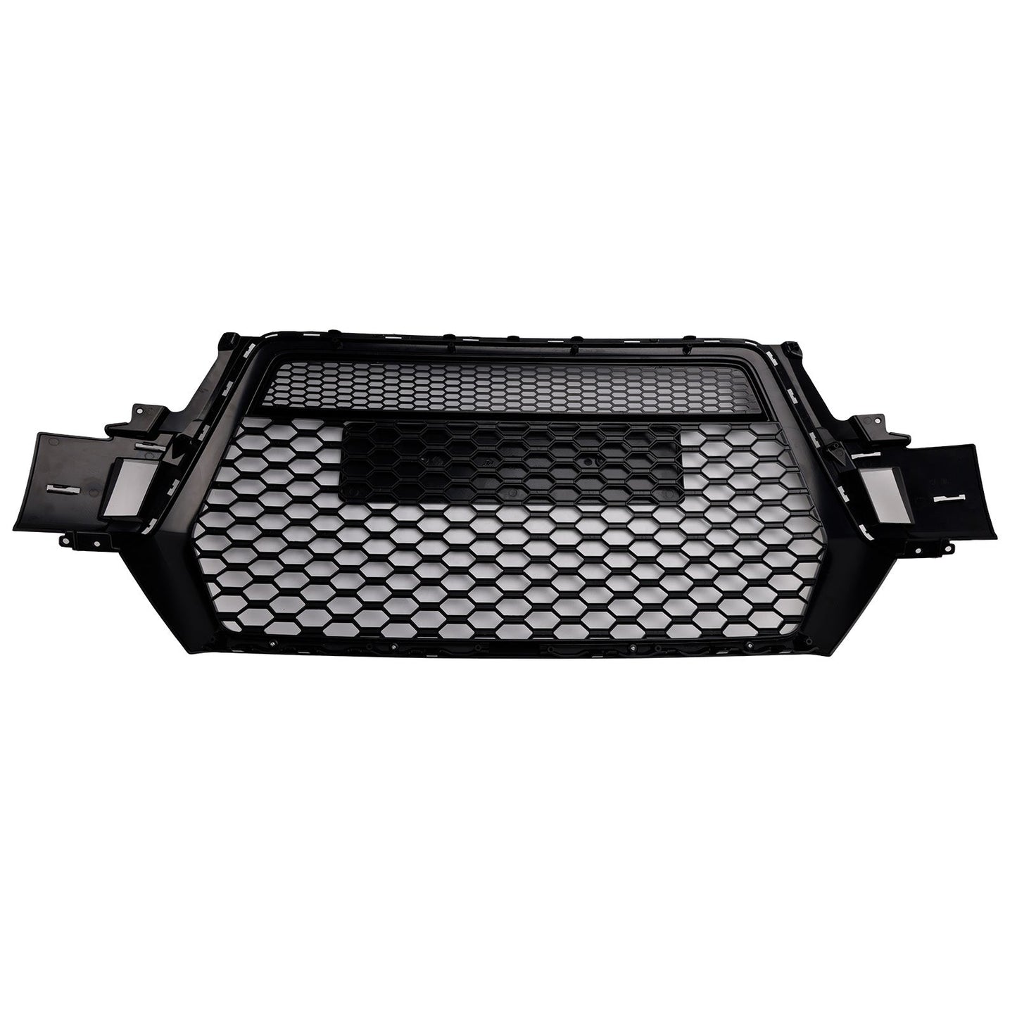 2016-2019 Audi Q7 SQ7 Gloss Black Front Bumper Radiator Vent Mesh Grill Grille 4M0853651F