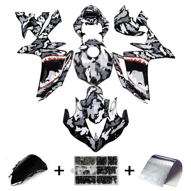 Injection Fairing Kit Bodywork Plastic ABS For Yamaha YZFR1 YZF-R1 2007-2008