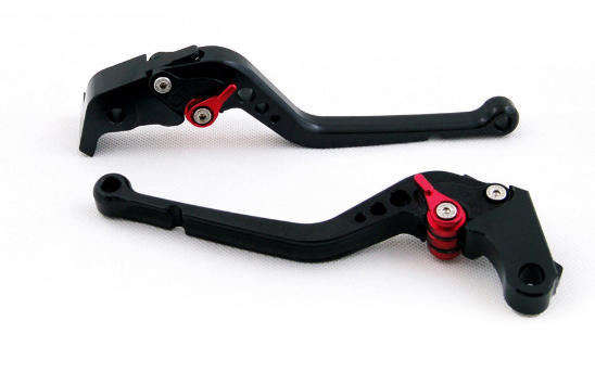 Long Brake Clutch Levers For KTM 990 SMR/SMT 2009-2013 (D01/M69) Black